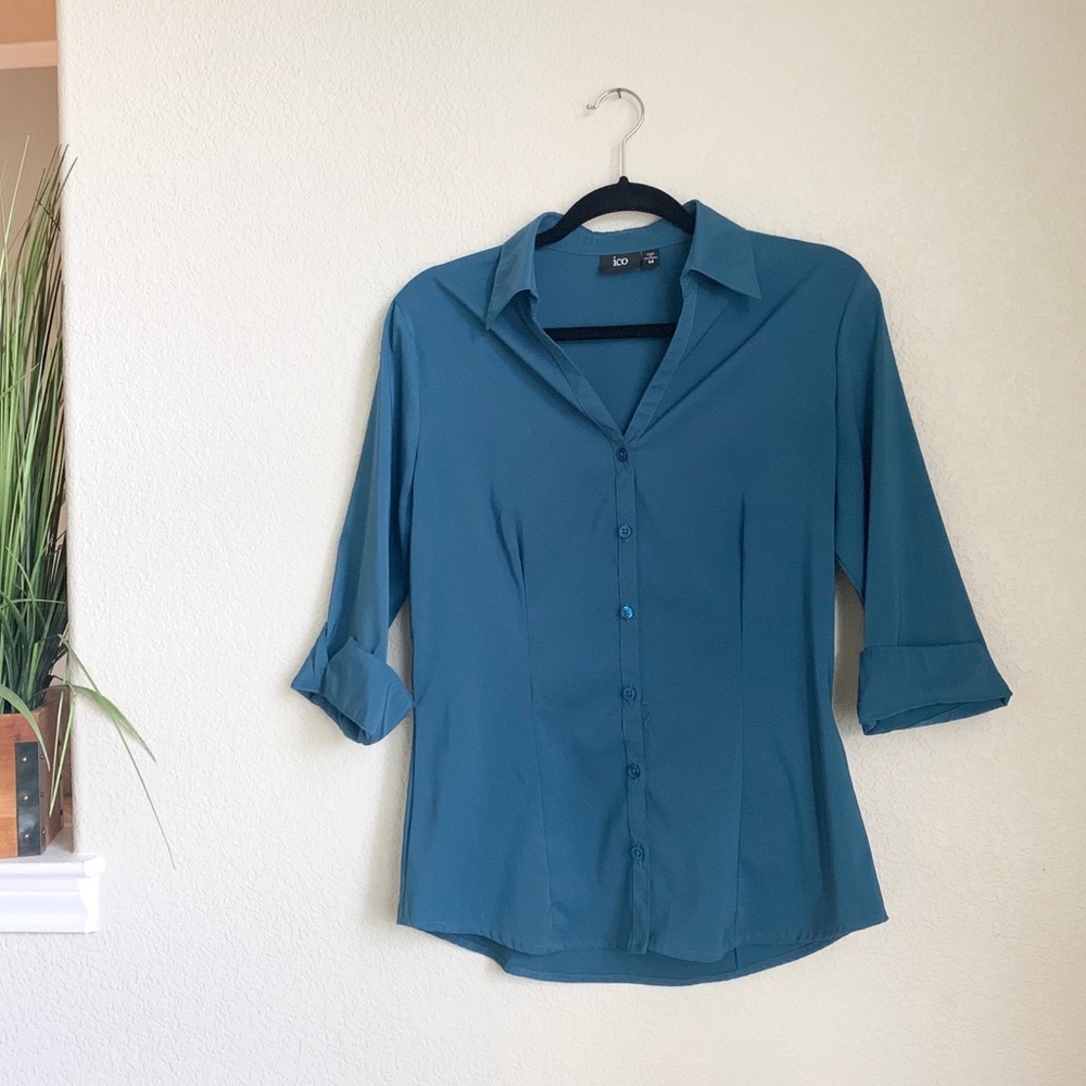 ICO Button Up Blouse